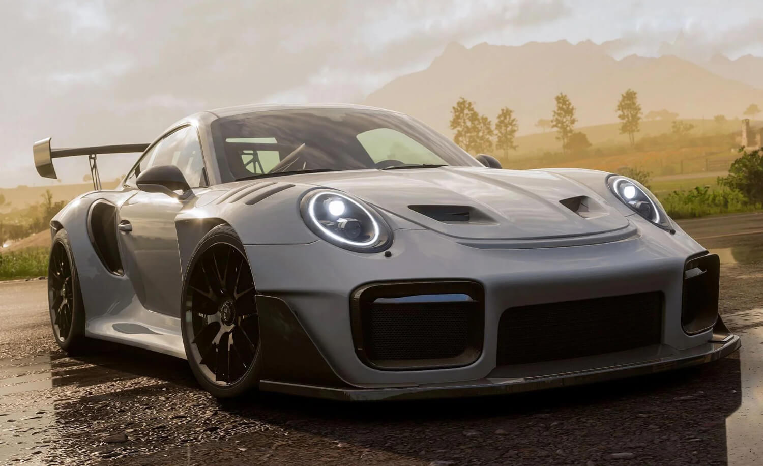Gray Supercar